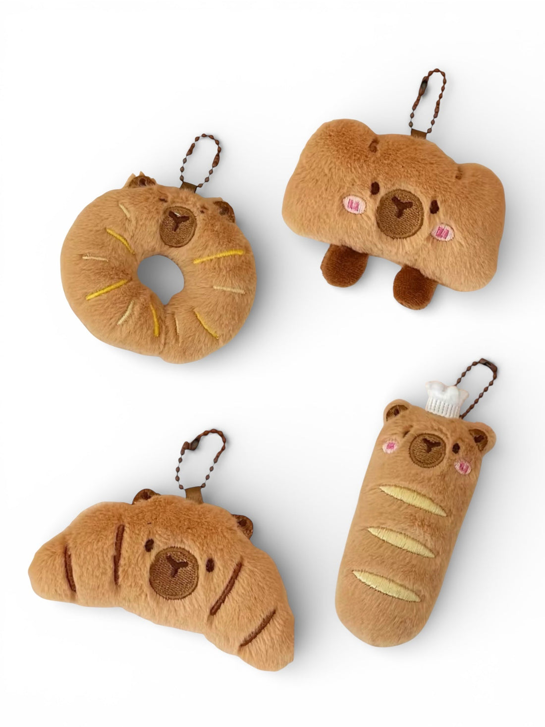 Capybara Bakery Charm/Keychain from Stay Capy accessories collection