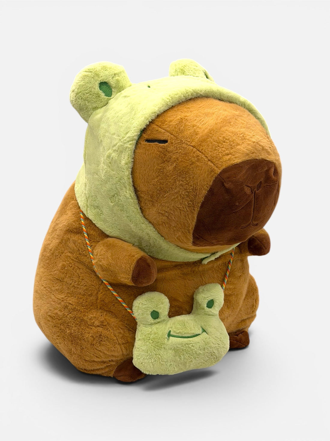 Giant capybara plush frog hat dinosaur hat 80cm Australia