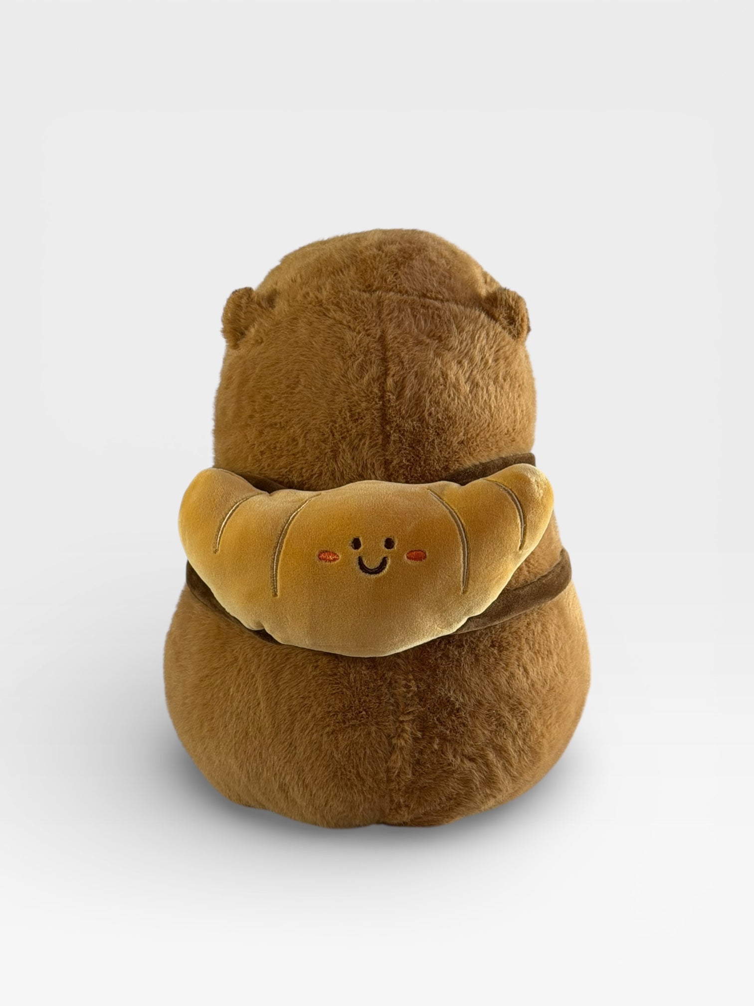 Capybara Plush Toy - Croissant Backpack