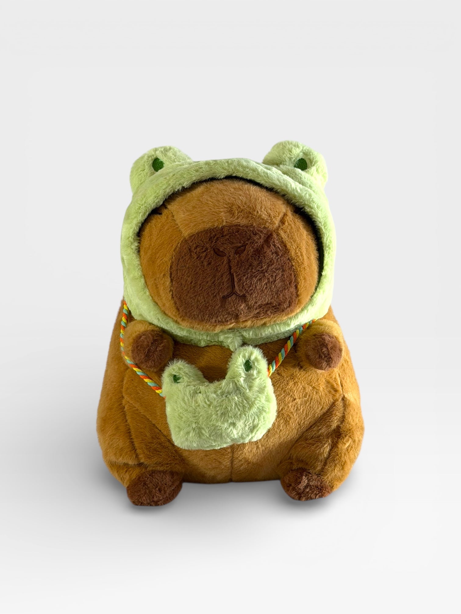 Capybara Plush Toy - Frog