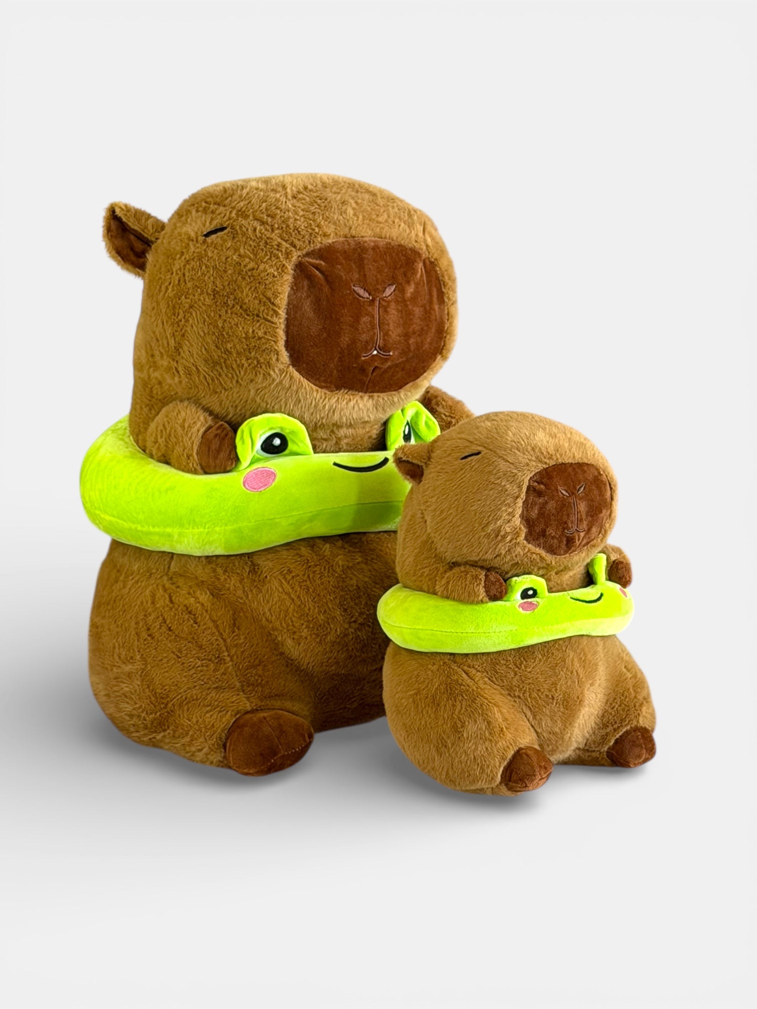 Capybara Frog Ring Family