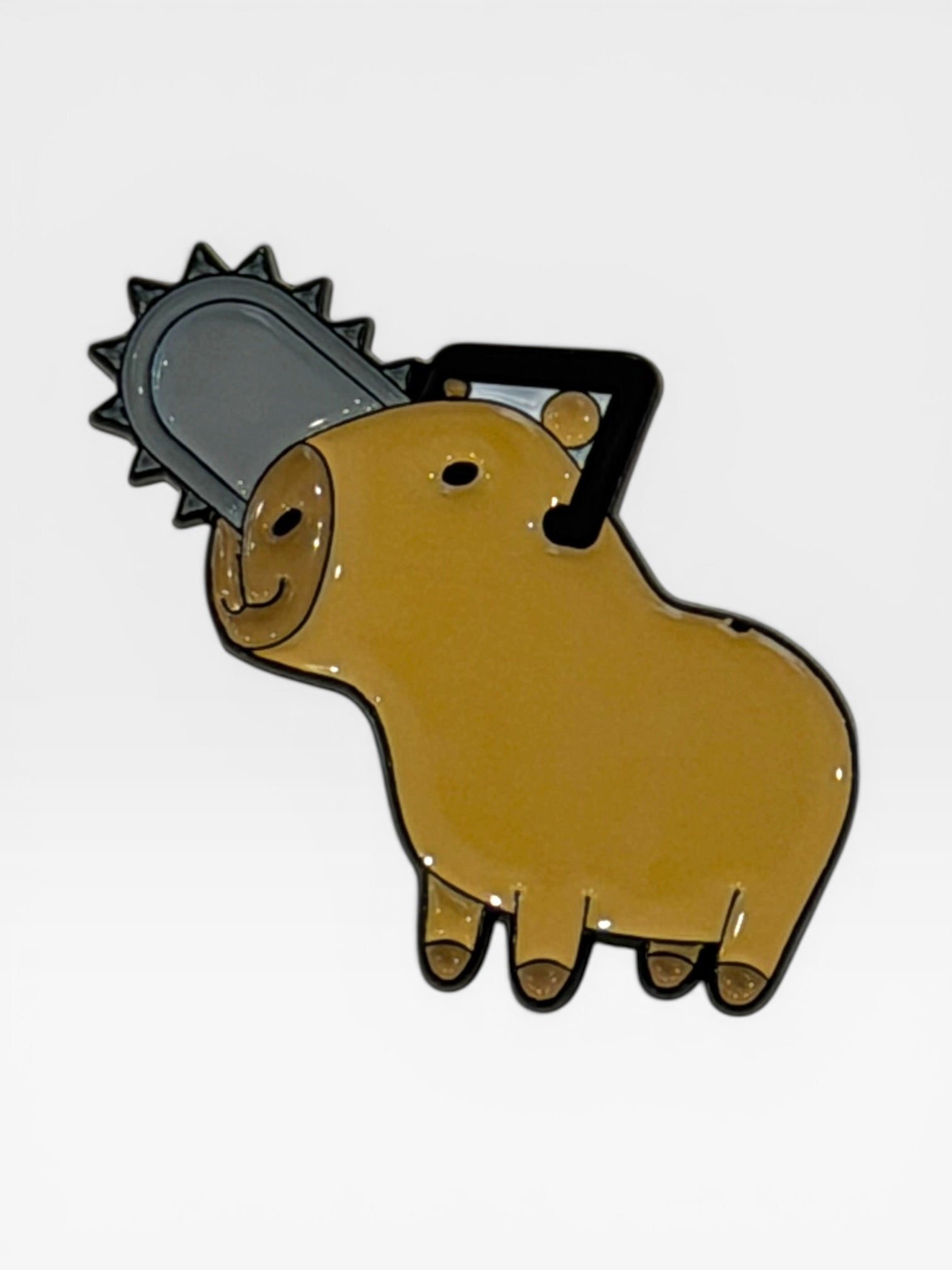 Capybara collectable pin. Capybara Brooch. Capybara Gift. Unique Capybara Gift. Capy Stuff. Capybara.