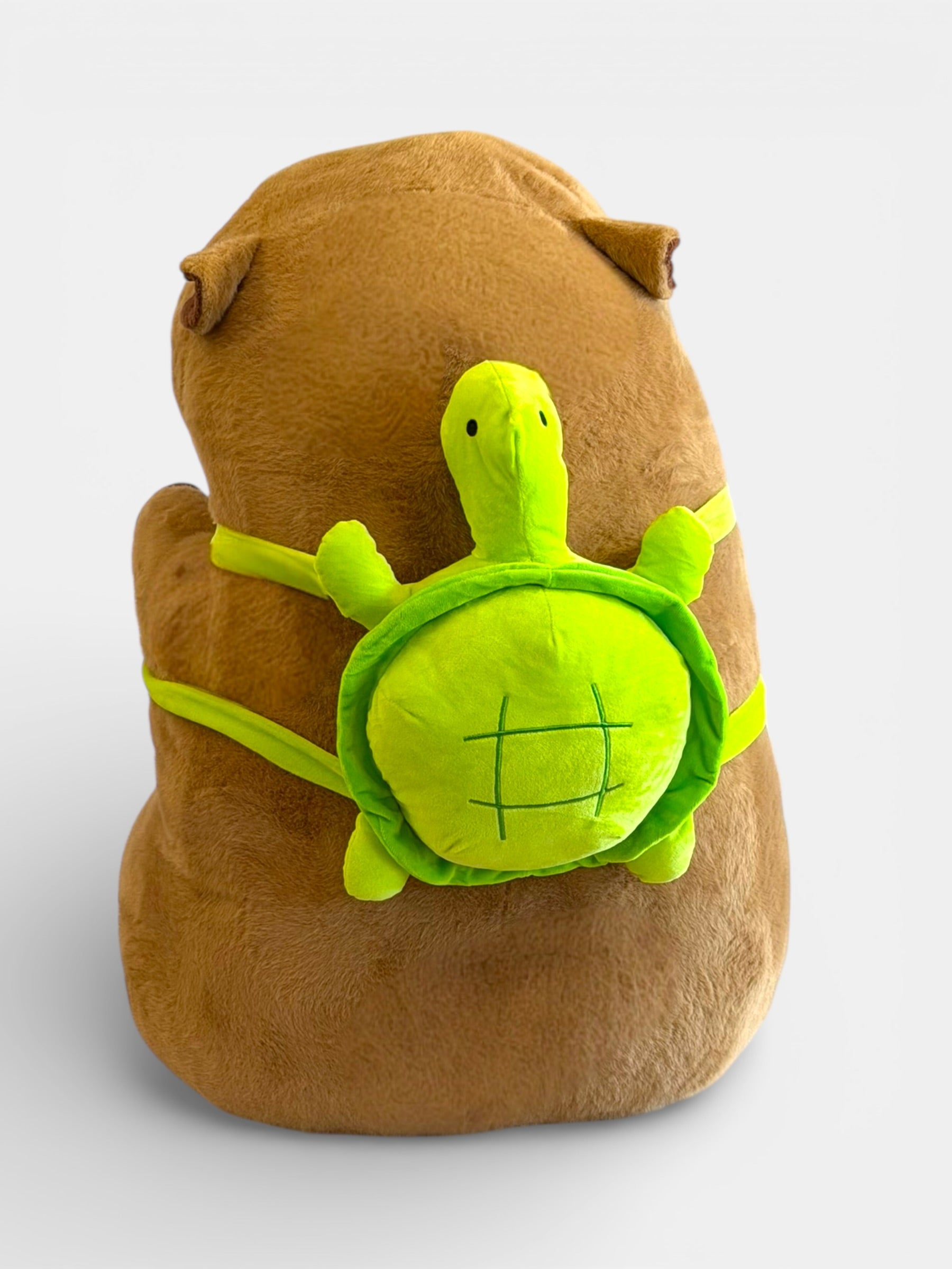 Extra Large Capybara with turtle back pack