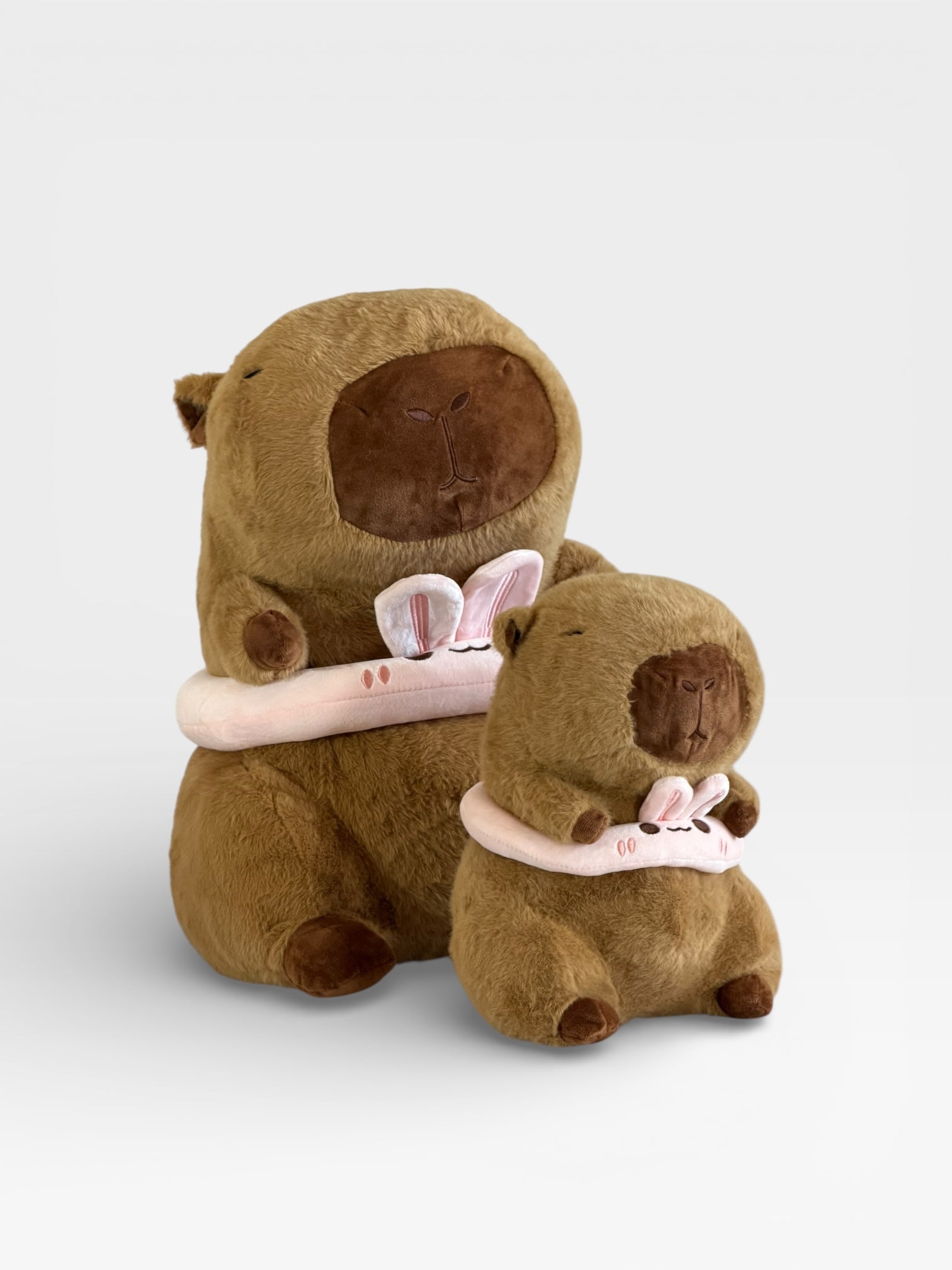 Capybara Plush Toy - Bunny Ring