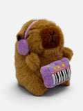Capybara Keychain - Piano Player