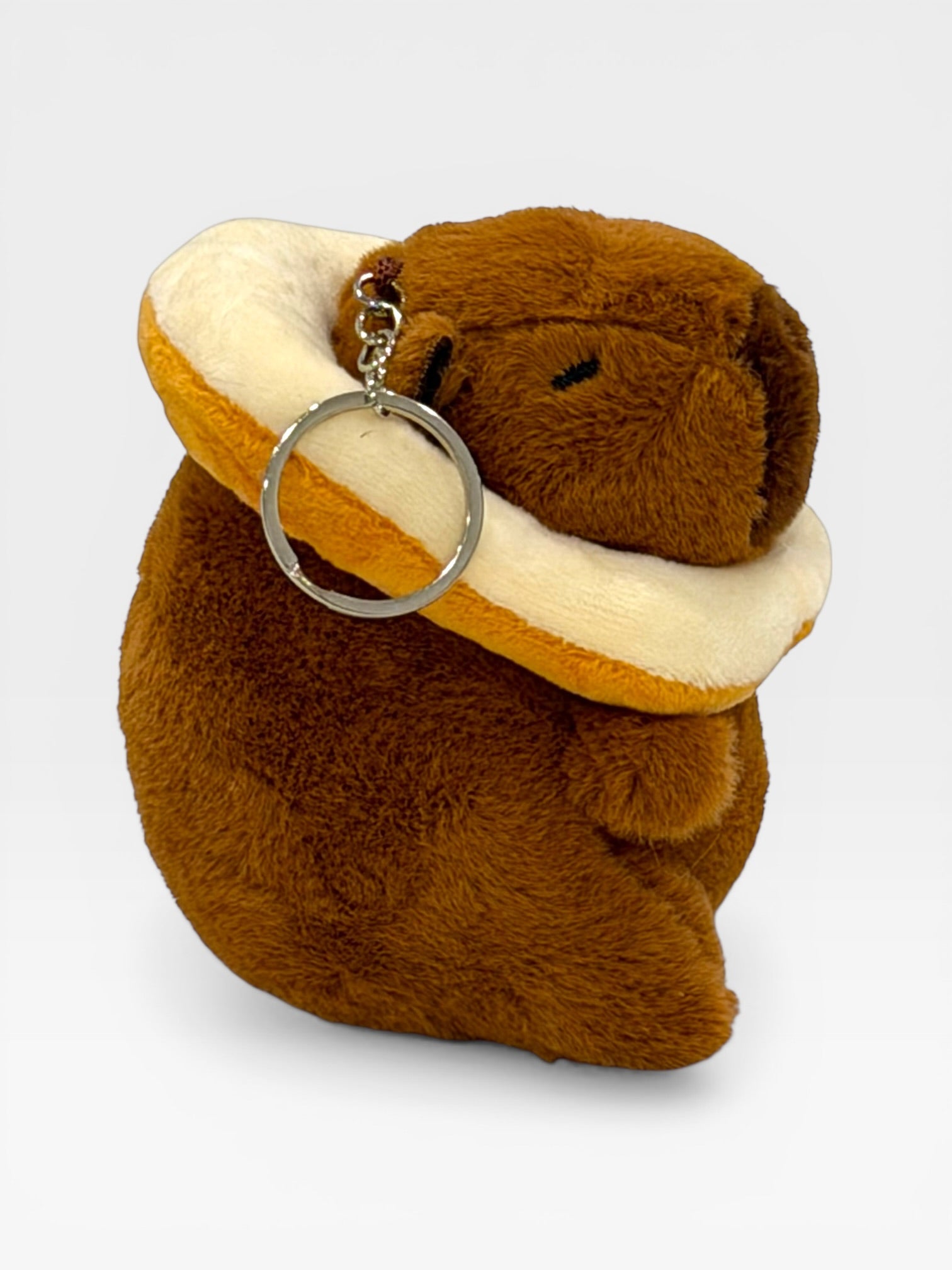 Capybara Keychain - Bread/Toast - Stay Capy