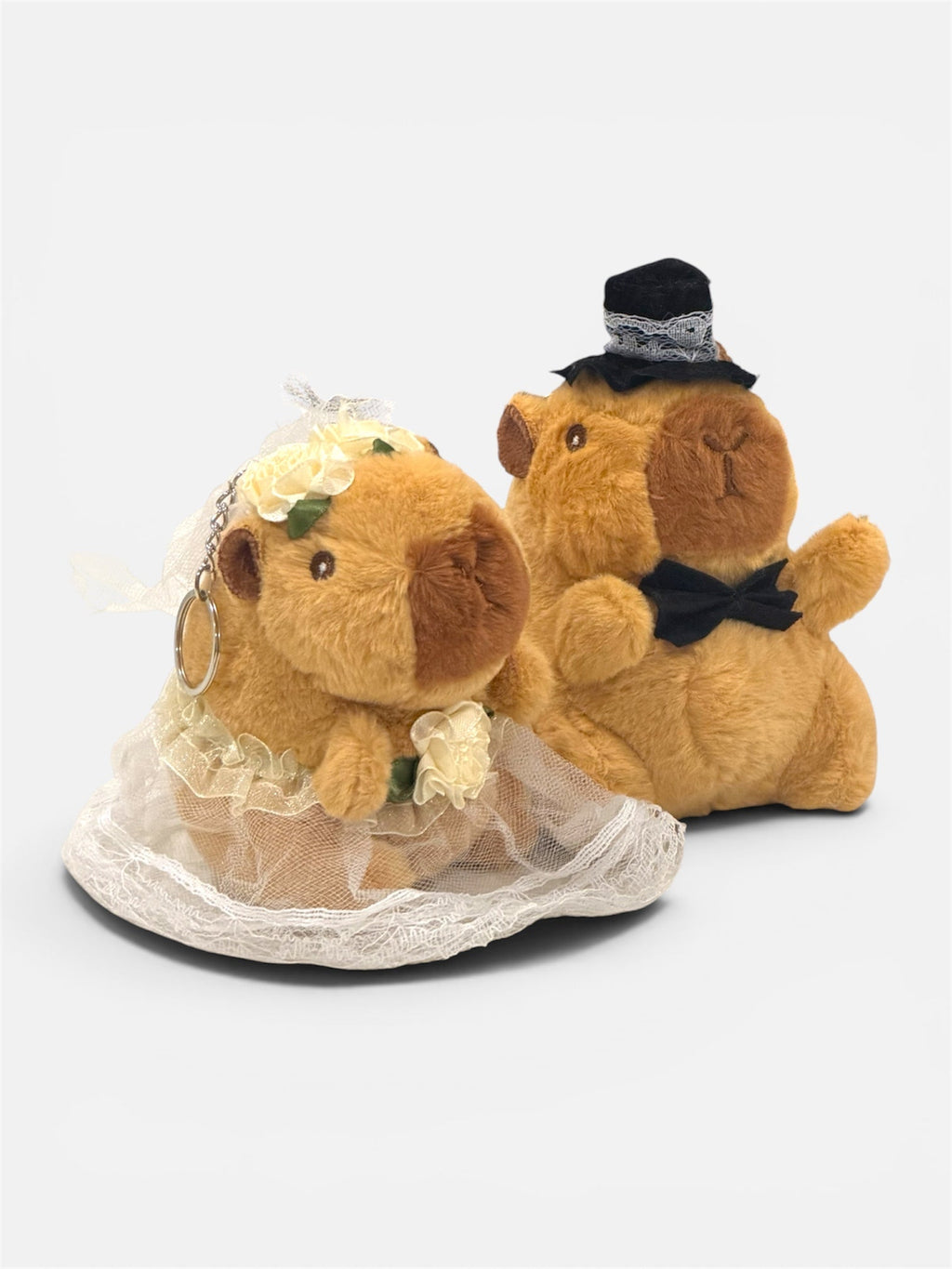 Capybara Keychain - Bride & Groom - Stay Capy