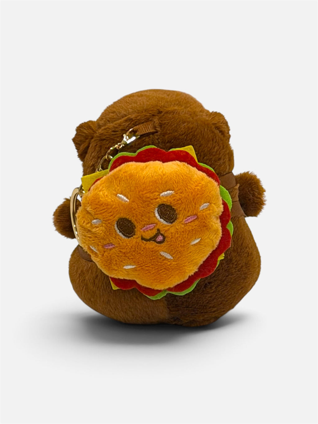 Capybara Keychain - Burger Backpack - Stay Capy