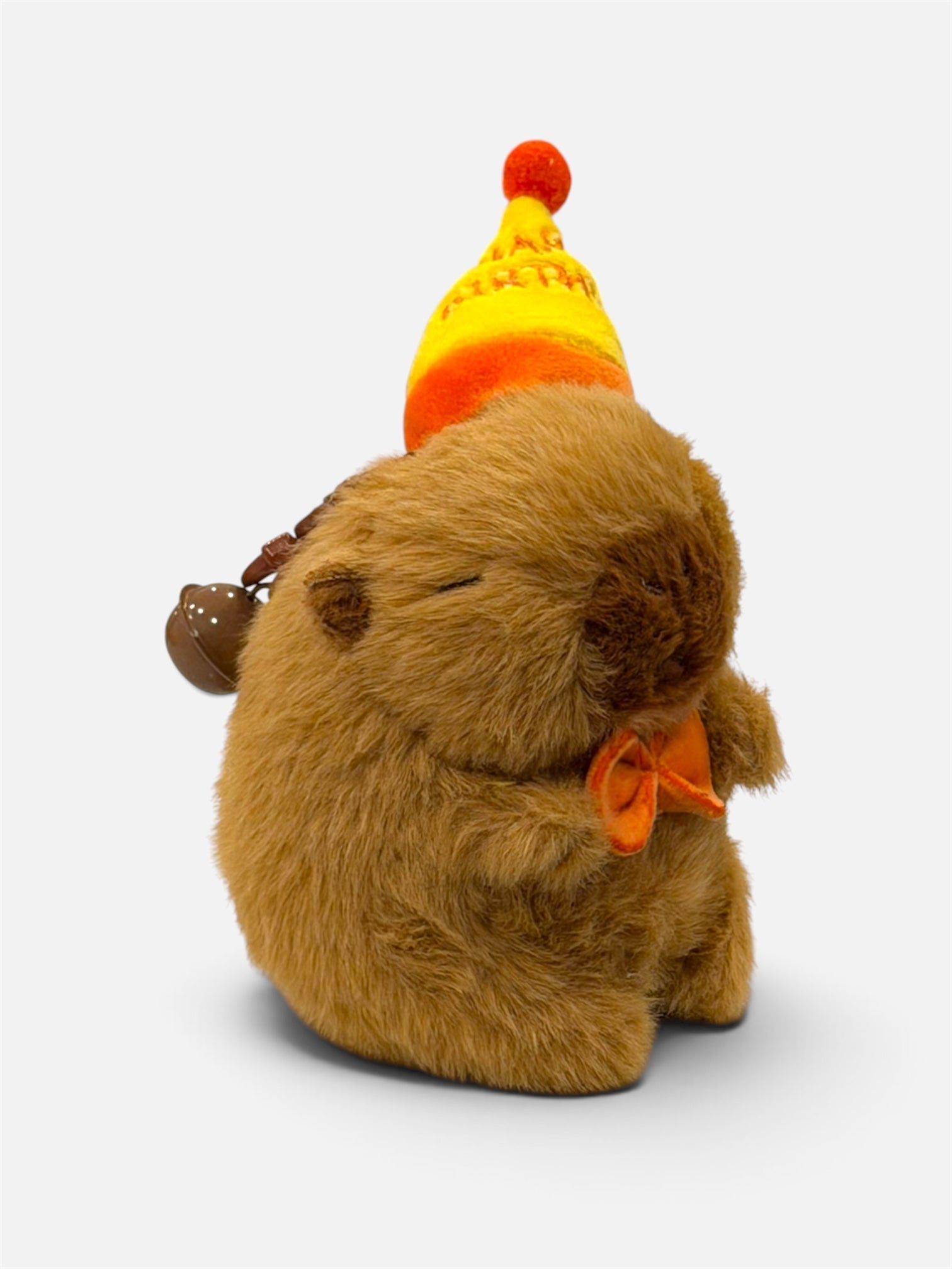 Capybara Keychain - Happy Birthday Hat - Stay Capy