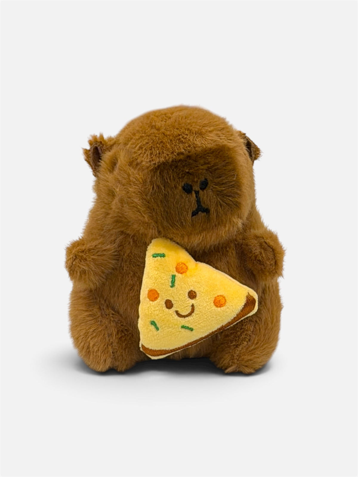 Capybara Keychain - Pizza Piece - Stay Capy