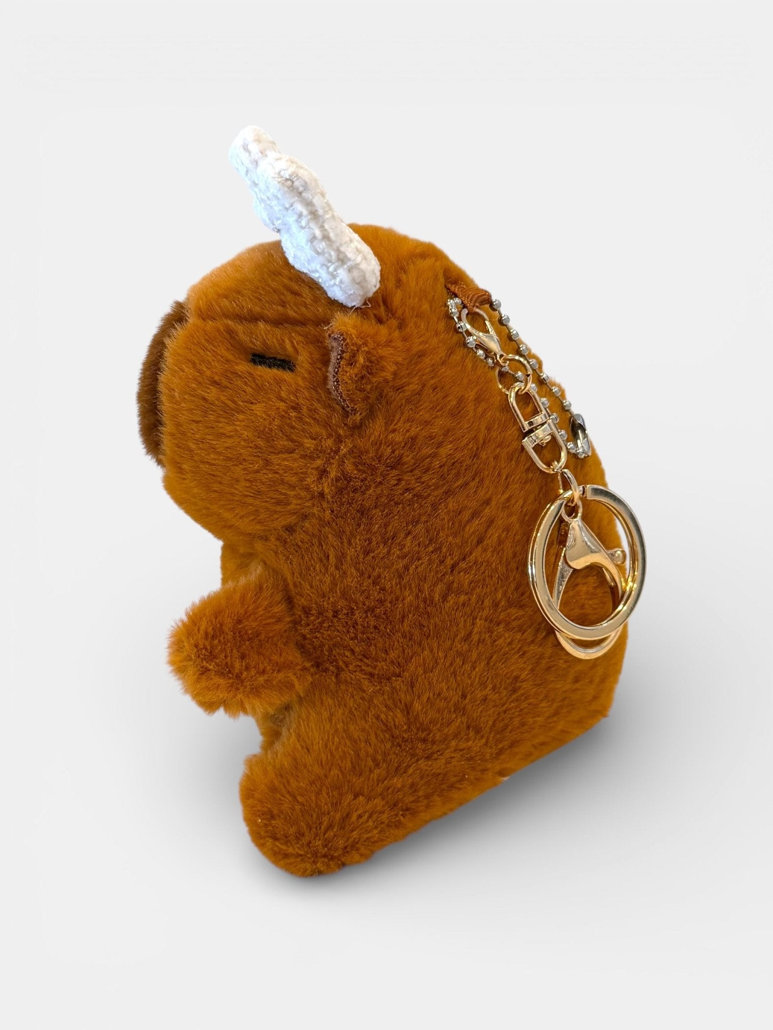 Capybara Keychain - Sparkly Bow - Stay Capy