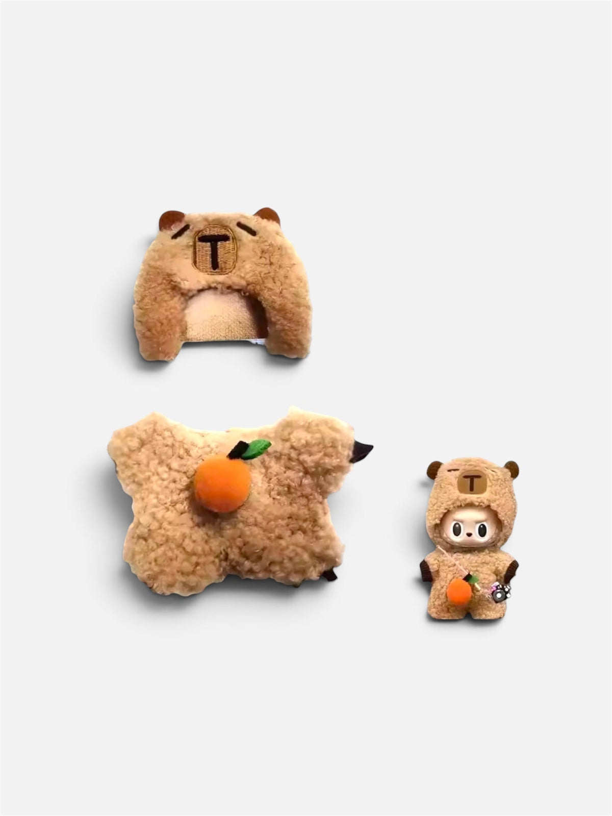 Capybara Labubu Costume/Clothes - Stay Capy