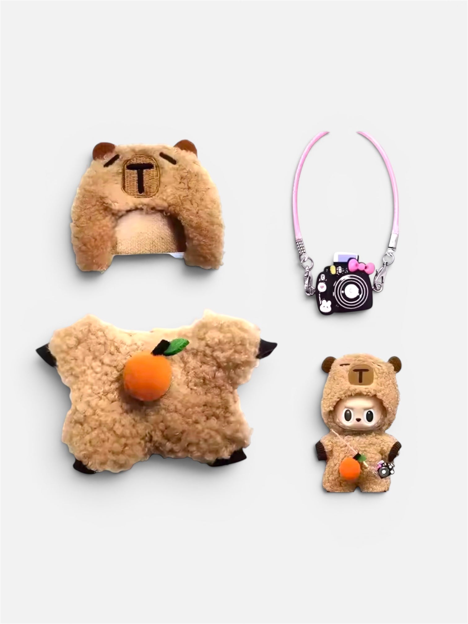 Capybara Labubu Costume/Clothes - Stay Capy