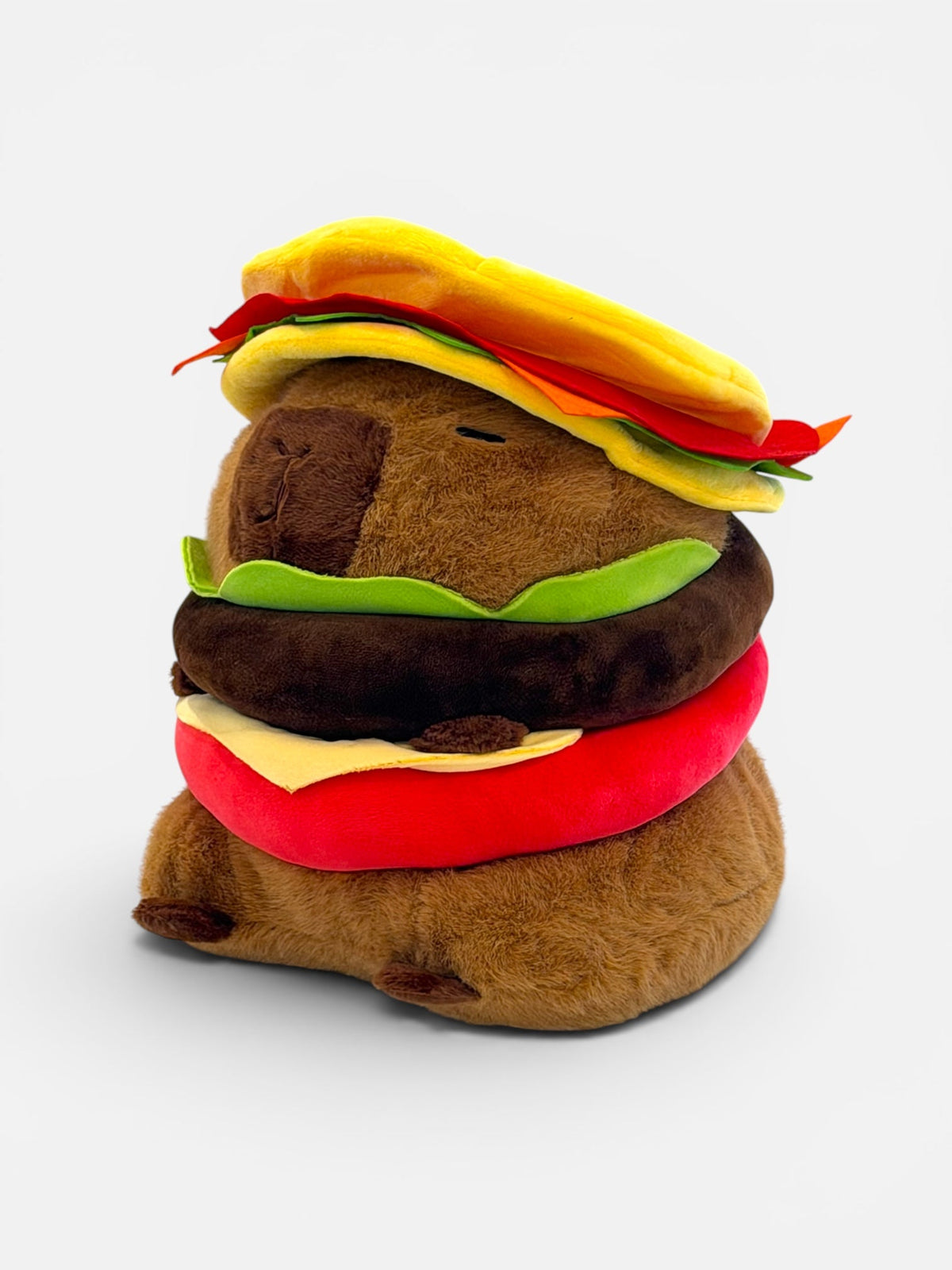 Capybara Plush Toy - Burger - Stay Capy