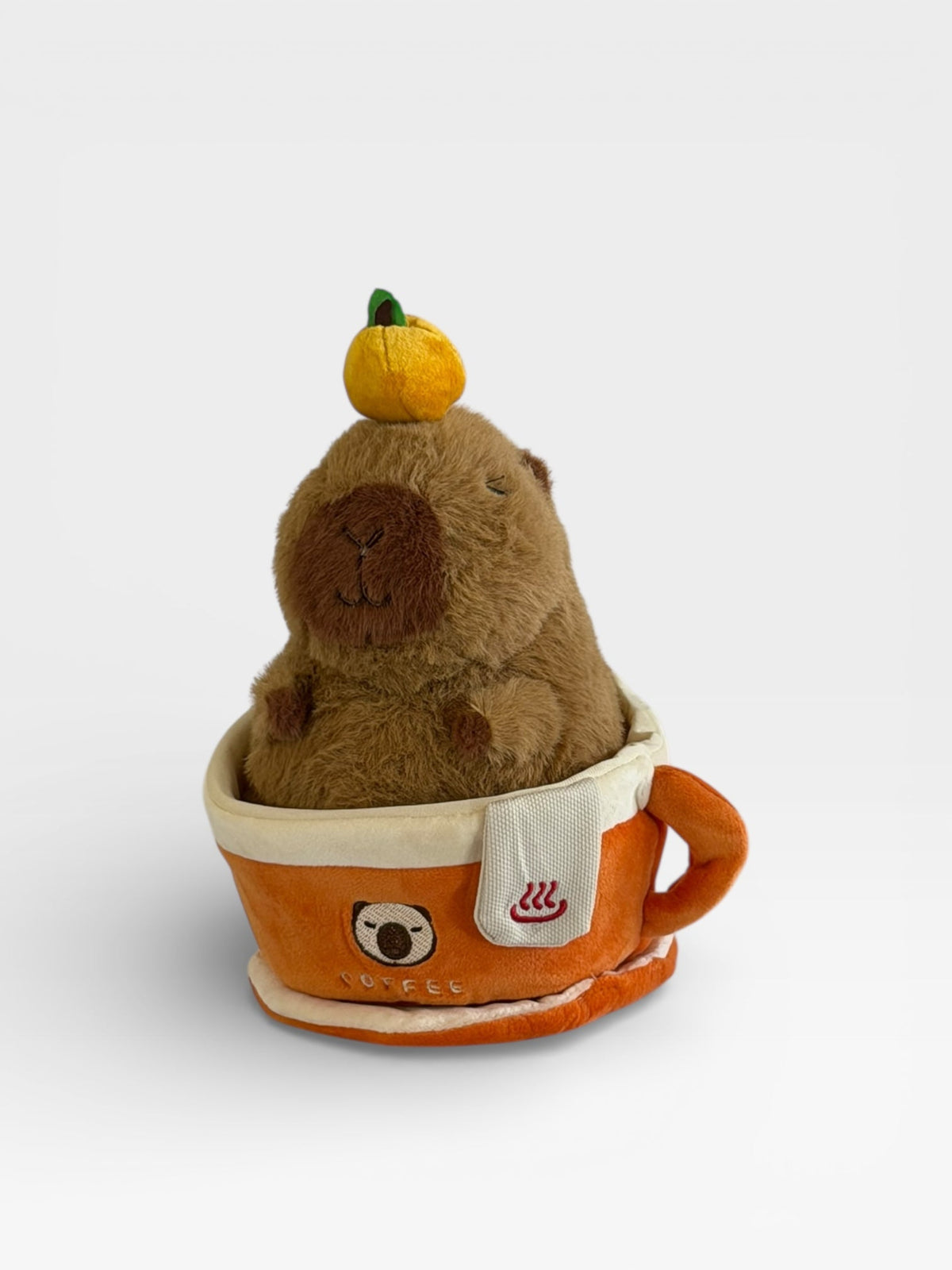 Capybara Plush Toy - Coffee Cup - Stay Capy