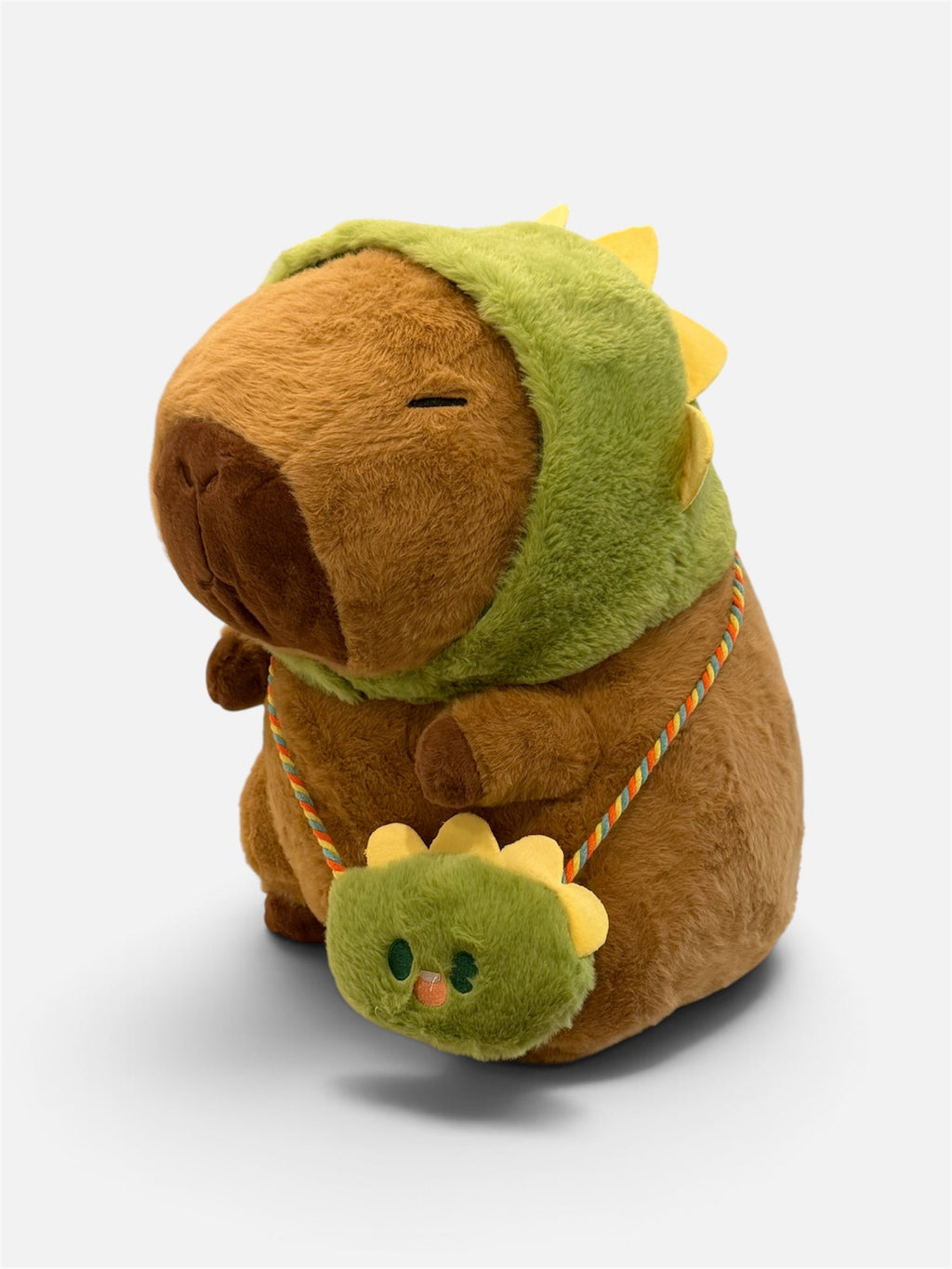 Capybara Plush Toy - Dinosaur Hat - Stay Capy