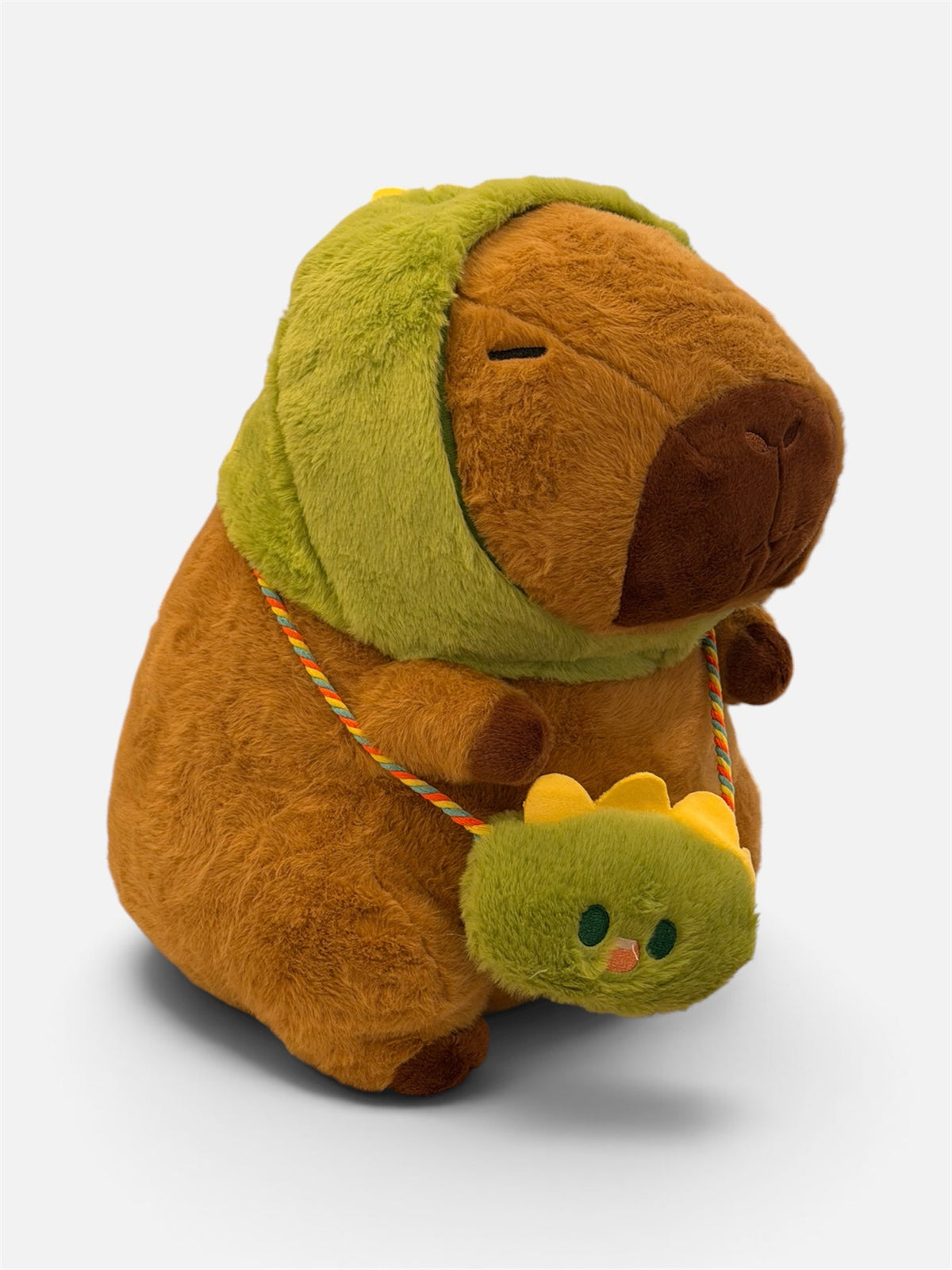 Capybara Plush Toy - Dinosaur Hat - Stay Capy