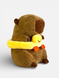 Capybara Plush Toy - Duck Ring - Stay Capy