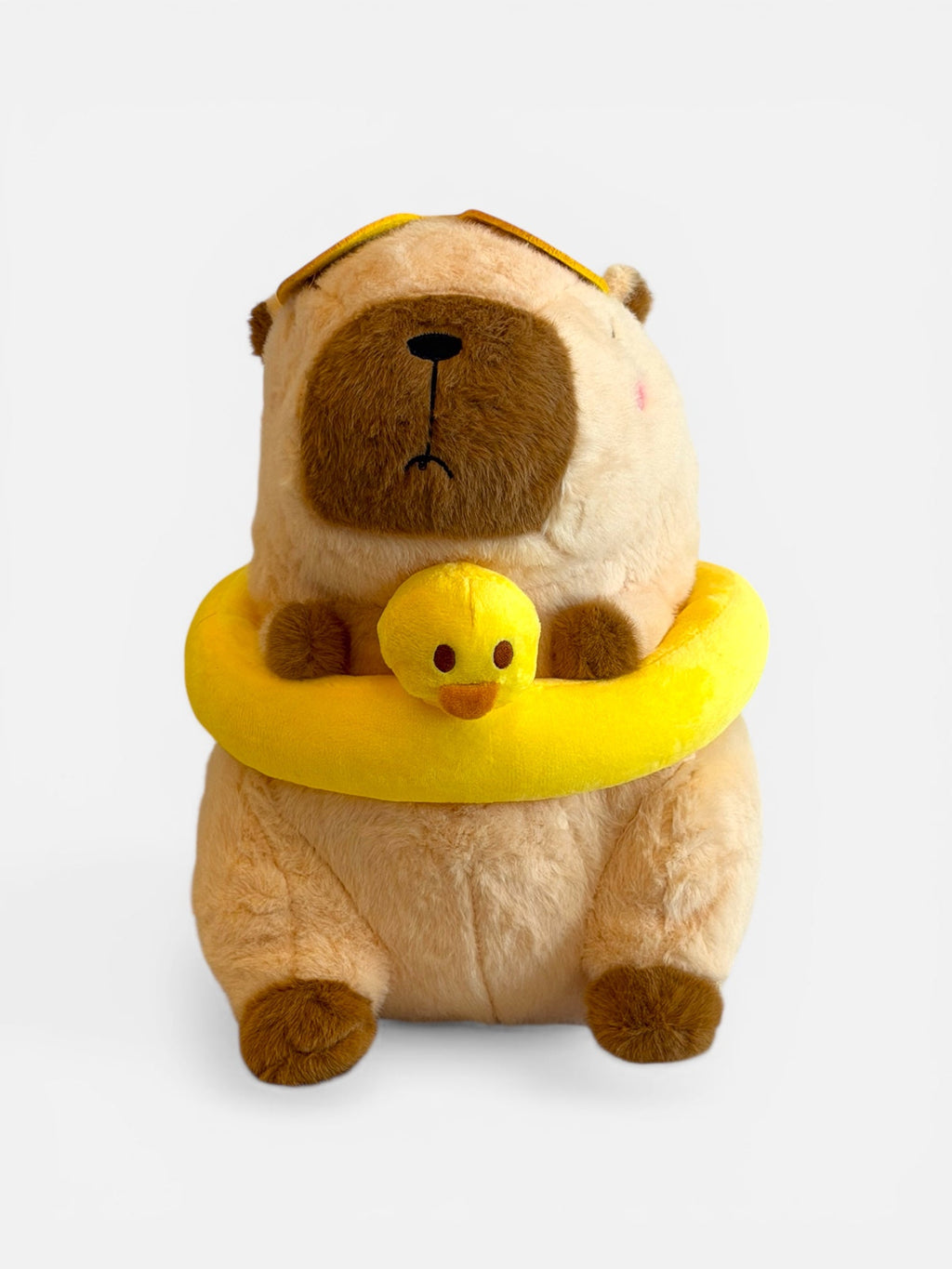 Capybara Plush Toy - Duck Ring & Sunnies - Stay Capy