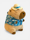 Capybara Plush Toy - Hawaiian Shirt - Stay Capy