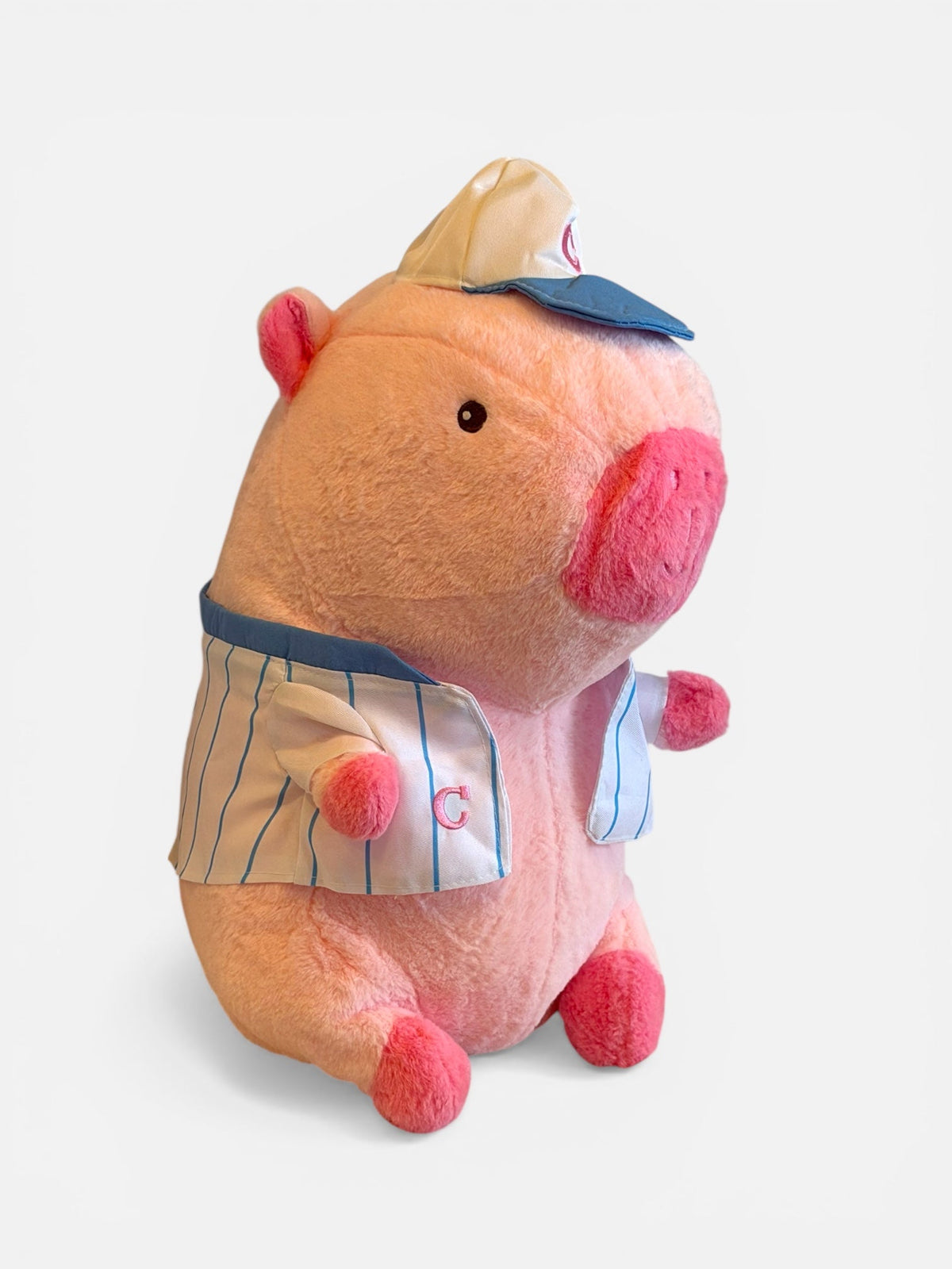 Capybara Plush Toy - Pink Baseball Player (Large 50cm) - Stay Capy