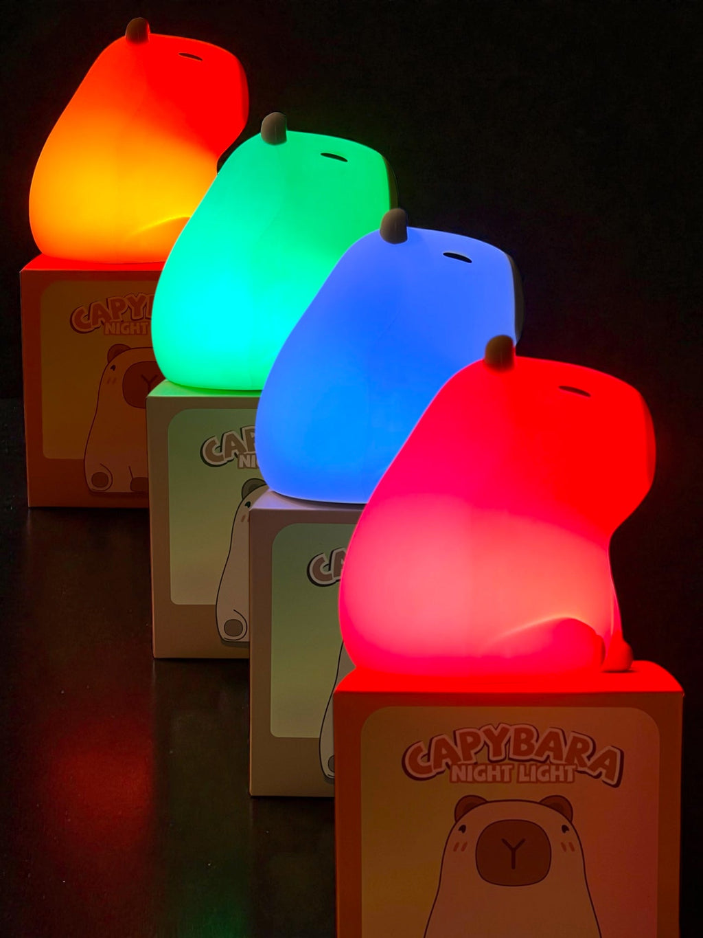 Capybara Rechargeable Night Light - Stay Capy