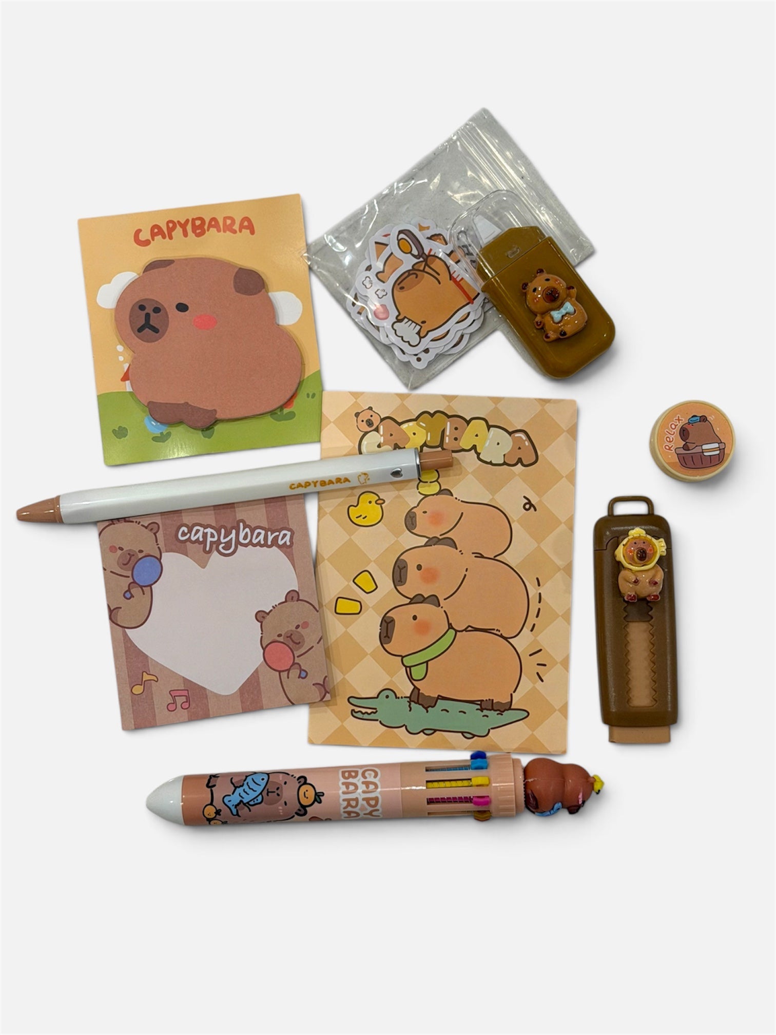 Capybara Stationery Pack - Stay Capy